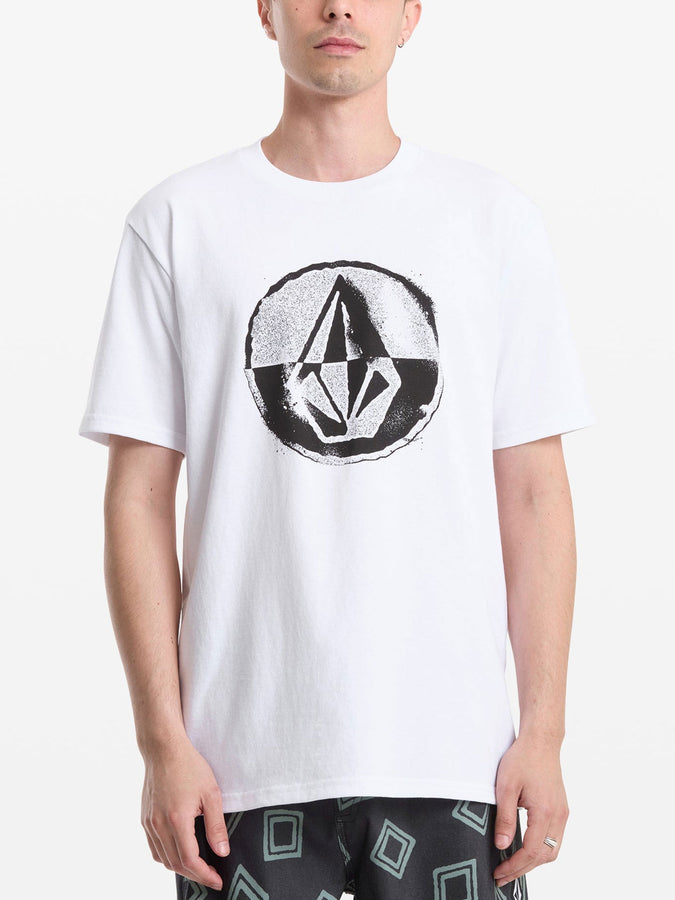 Volcom Circle Split T-Shirt Spring 2026 | WHITE (WHT)