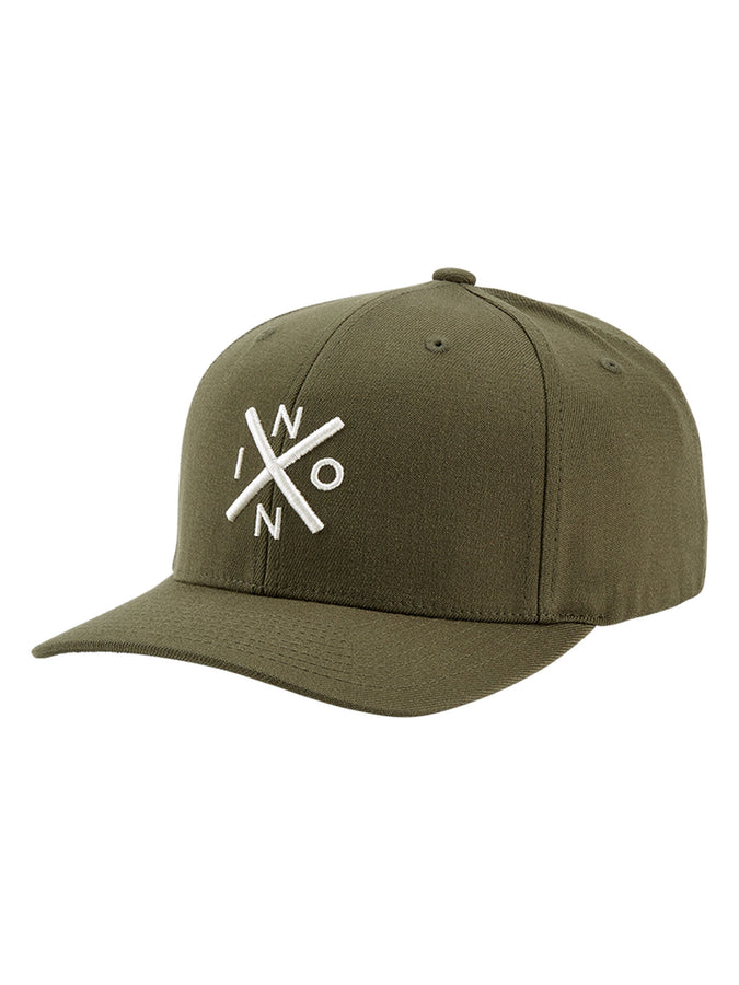 Nixon Exchange Flexfit Hat | OLIVE/TAUPE (2402)