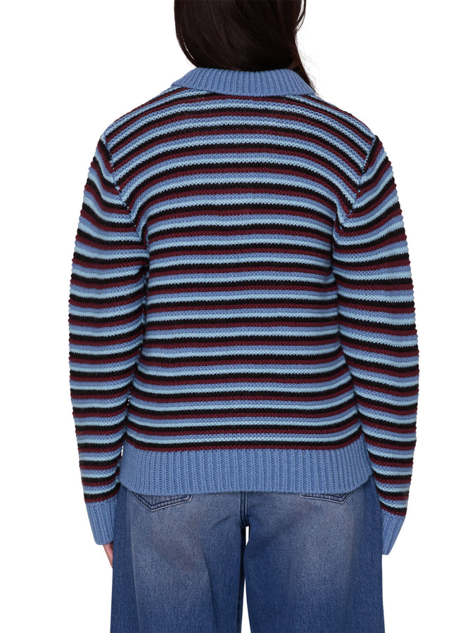 Obey Colette Polo Sweater Fall 2026 | CORONET BLUE MULTI (COE)