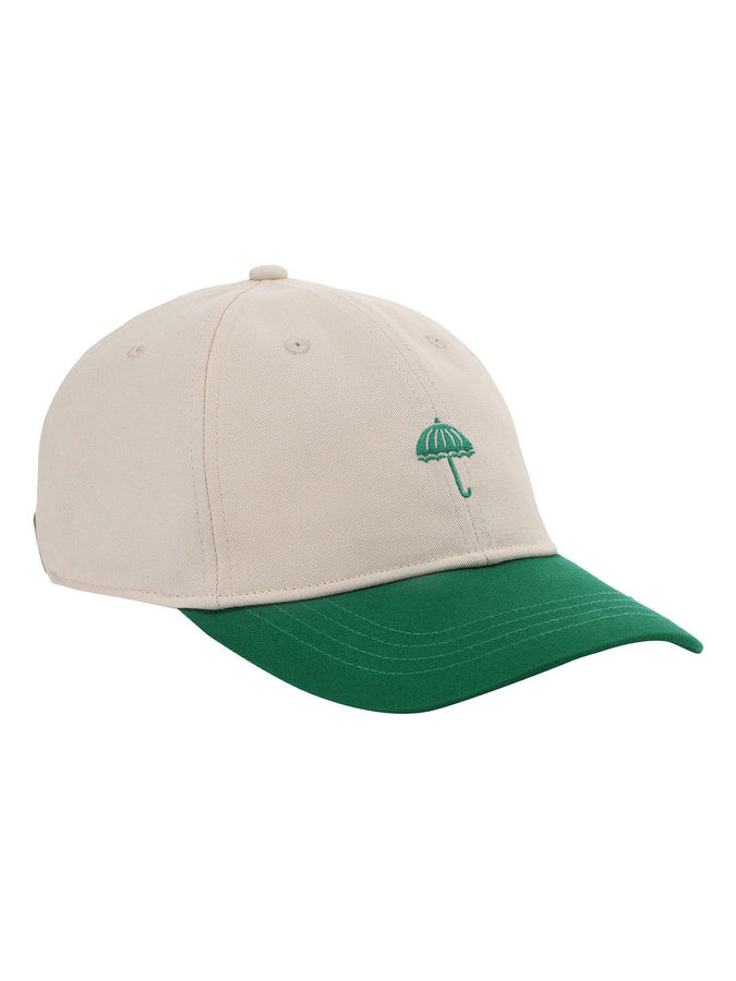Hélas Classic Two-Tone Strapback Hat | BEIGE/GREEN
