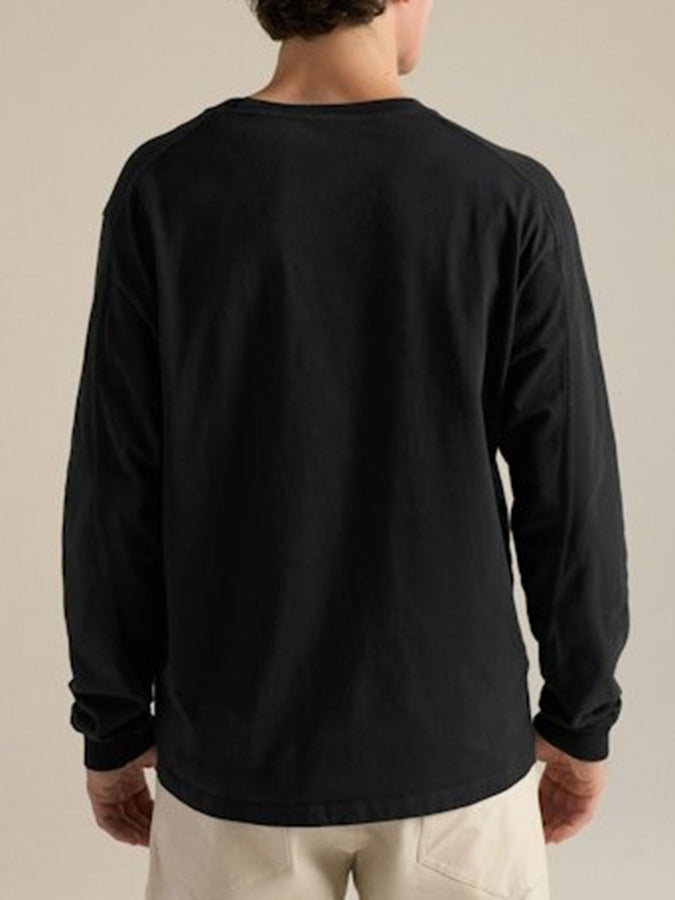 Arcteryx Kragg Cotton Long Sleeve T-Shirt Fall 2026 | 24K BLACK