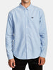 Rvca That'll Do Stretch Lavender Long Sleeve Shirt Spring 2026