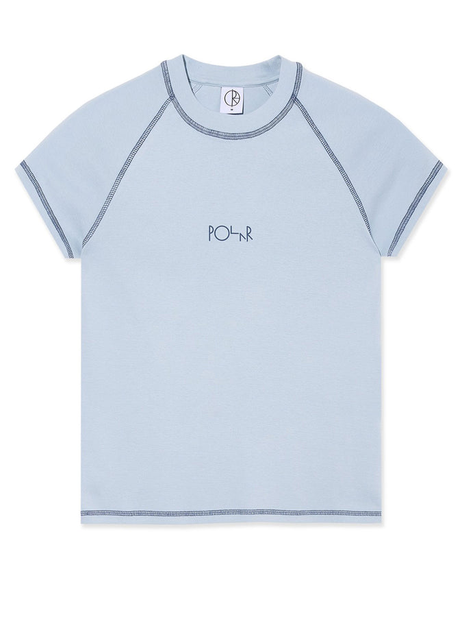 Polar Baby Script Logo T-Shirt Summer 2026 | LIGHT BLUE/DARK BLUE