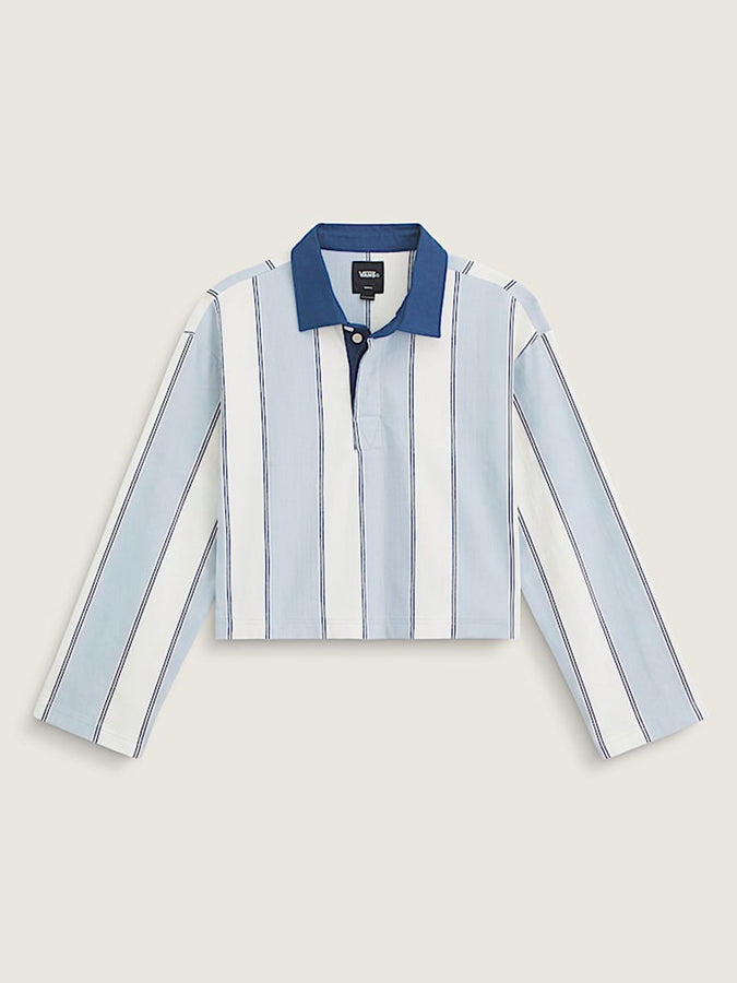 Vans Becky Rugby Long Sleeve Polo Fall 2026 | SOFT SLATE (H90)
