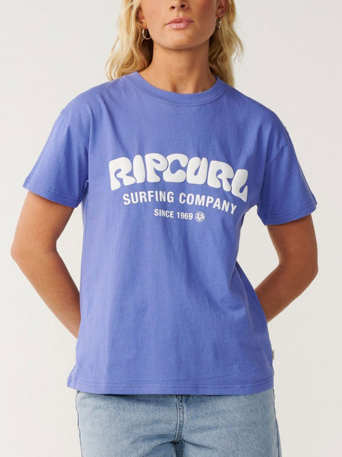 Rip Curl Surf Puff Party Pack T-Shirt Fall 2026 | MID BLUE (8962)