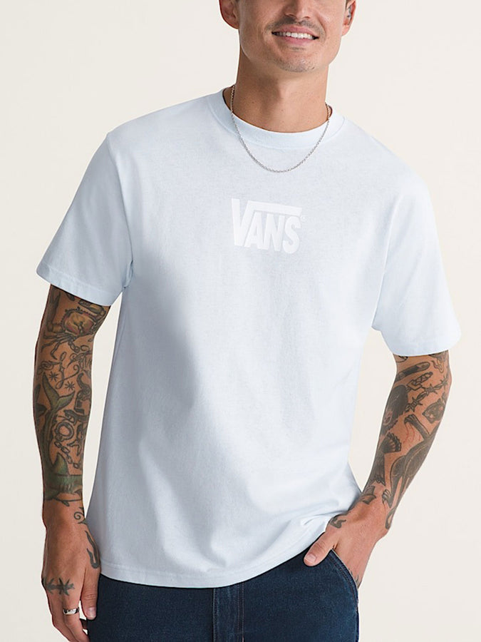 Vans Stretch Logo T-Shirt Holiday 2026 | BLUE WATER (GRJ)