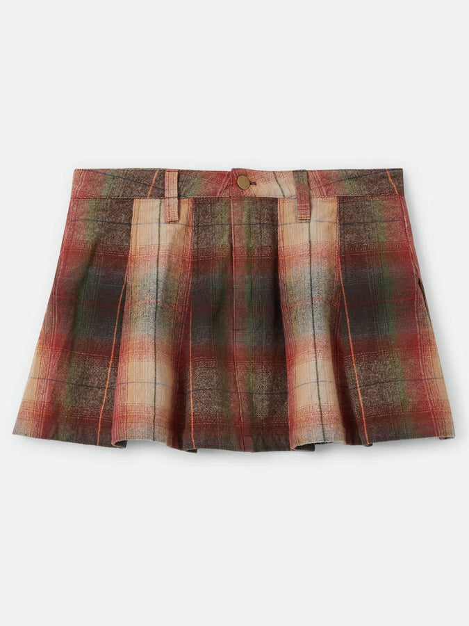 Brixton Pleated Mini Skirt Fall 2026 | MULTI SHADOW