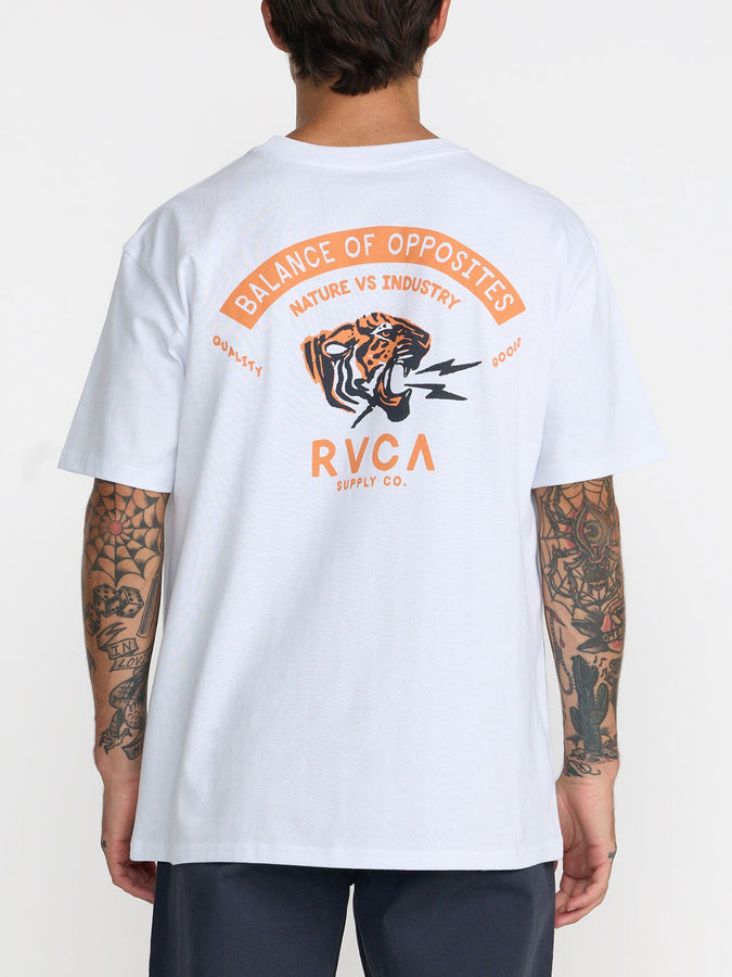 Rvca Bengal Supply T-Shirt Fall 2026 | WHITE (WHT)