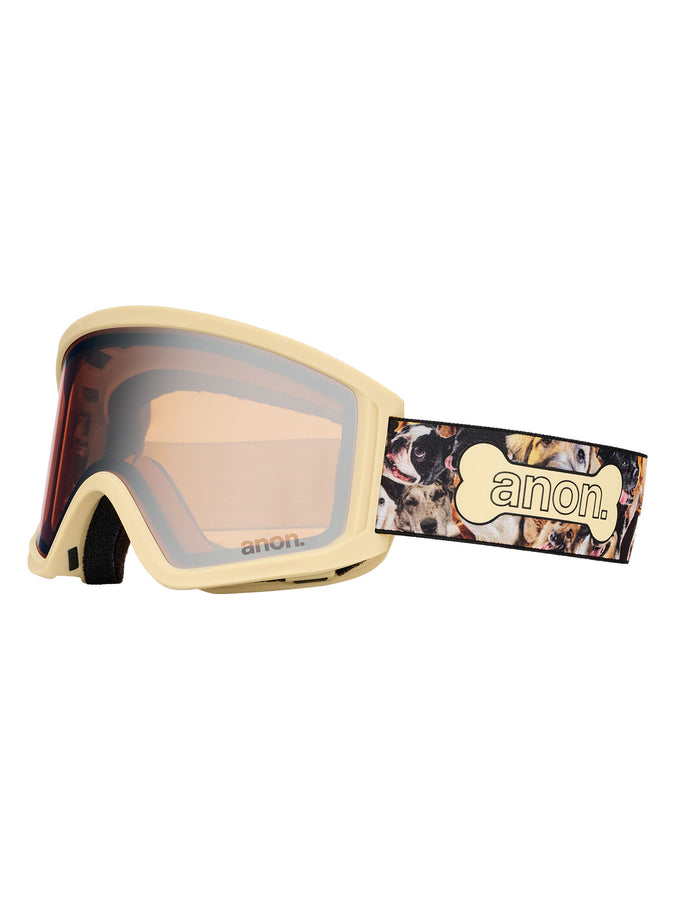 Anon Tracker 2.0 + Mifi Face Mask Goggle | SHOP DOGS/SILVER AMBER (E9B)
