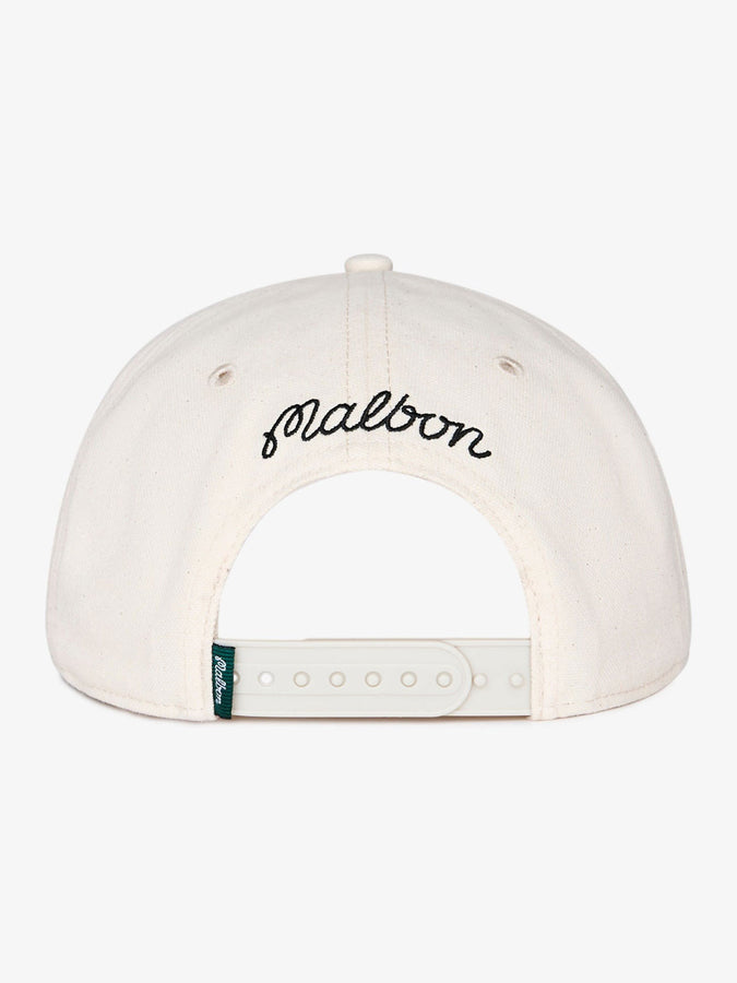 Malbon Velasco Snapback Hat | CREAM