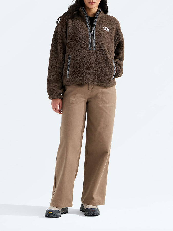 The North Face Tnf Fleeski 1/4 Zip Fleece Fall 2026 | DARK CHESTNUT (NMF)