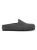 Birkenstock Amsterdam Wrapped Suede R Charcoal Shoes Fall 2026