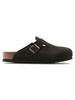 Birkenstock Boston Soft Footbed Suede R Mocha Shoes Fall 2026