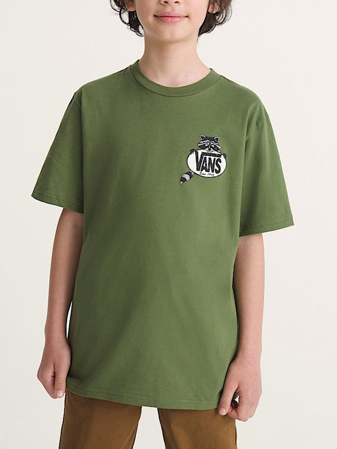 Vans Dumpster Racoon T-Shirt Fall 2026 | GREEN BALSAM (GRK)