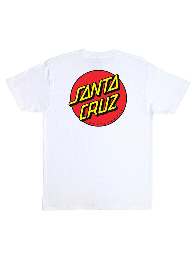 Santa Cruz Classic Dot T-Shirt Fall 2026 | WHITE