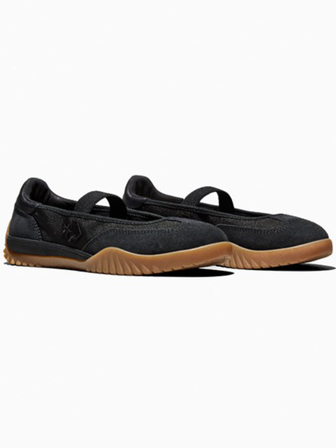 Converse Run star Trainer Ballet Flar Black/Black/Gum Shoes Summer 2026 | BLACK/BLACK/GUM