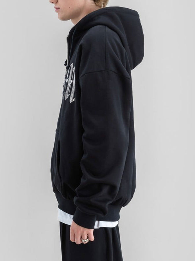 Beyond Medals Stone Zip Hoodie Holiday 2026 | BLACK