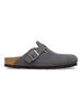 Birkenstock Boston Soft Footbed Suede N Charcoal Shoes Fall 2026