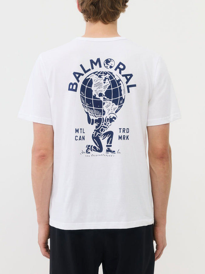 Balmoral Globe T-Shirt Fall 2026 | WHITE