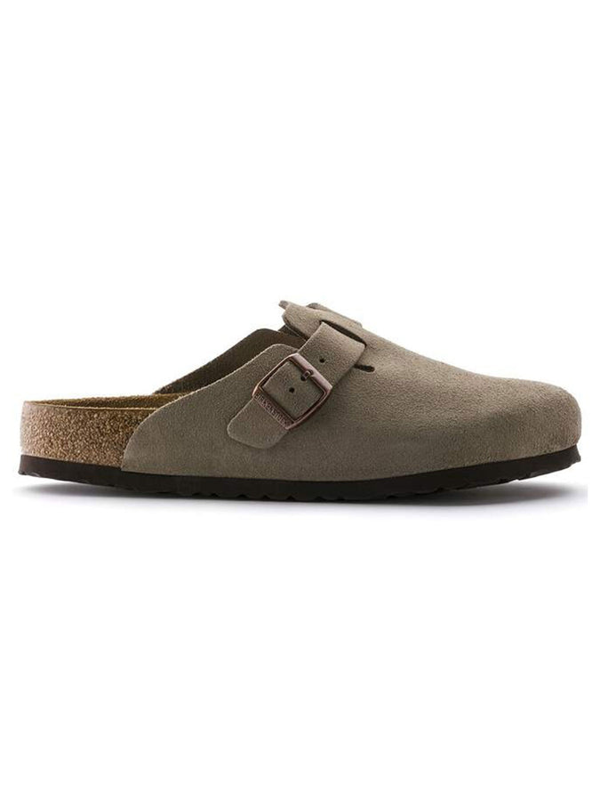 Birkenstock Boston Soft Footbed Suede R Taupe Shoes Fall 2026 | TAUPE
