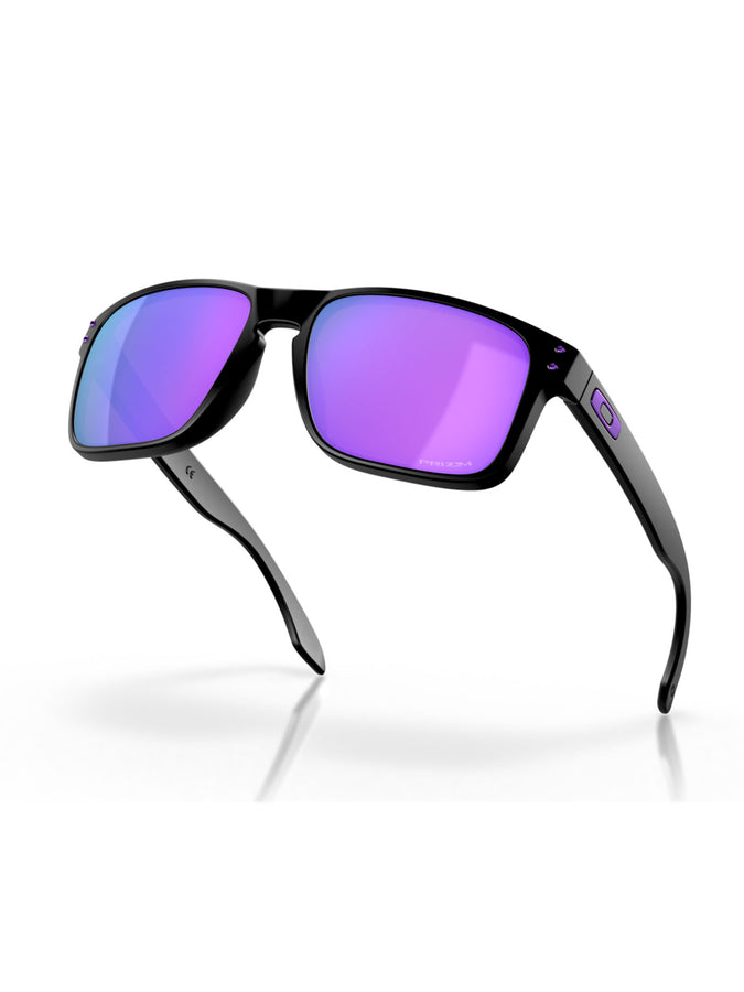 Oakley Holbrook Matte Black/Prizm Violet Sunglasses | MATTE BLACK/PRIZM VIOLET