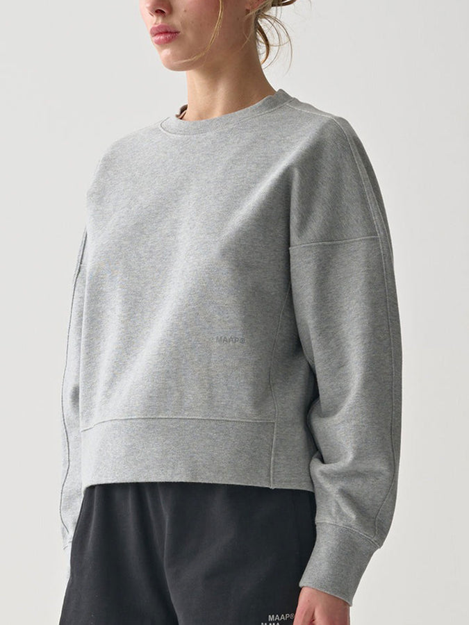 Maap Essentials Crewneck Sweatshirt Holiday 2025 | GREY MARLE