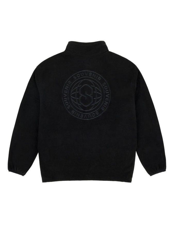 Souvenir Tech Zip Fleece Fall 2026 | BLACK