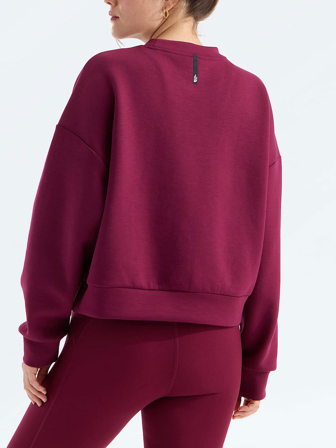The North Face Jaida Crewneck Sweatshirt Fall 2026 | BURGUNDY CRUSH (MVO)