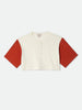Brixton Carefree Organic Garment Dye Cropped Henley T-Shirt Fall 2026