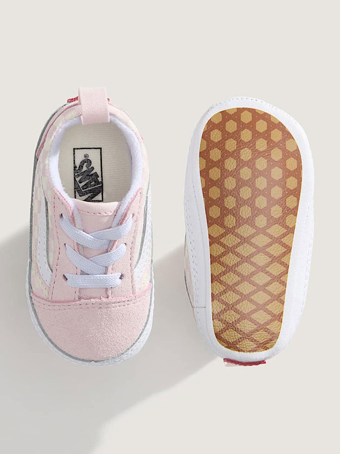 Vans Old Skool Crib Checkerboard Pastel Pink Shoes Spring 2026 | PASTEL PINK (O32)