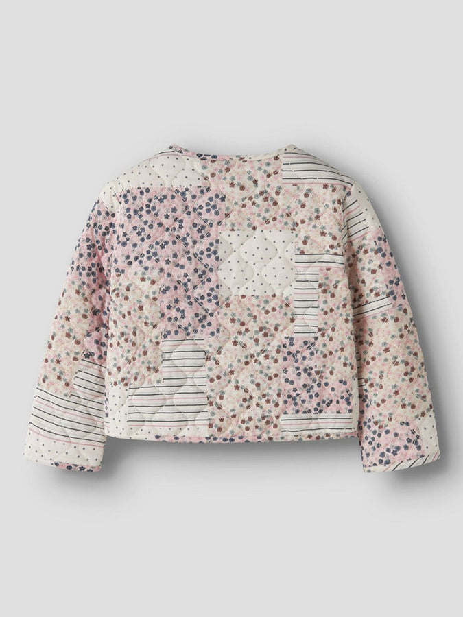 Name It Lena Quilted T-P Jacket Fall 2026 | ANTIQUE WHITE
