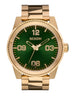 Nixon Corporal SS All Gold/Green Sunray Watch