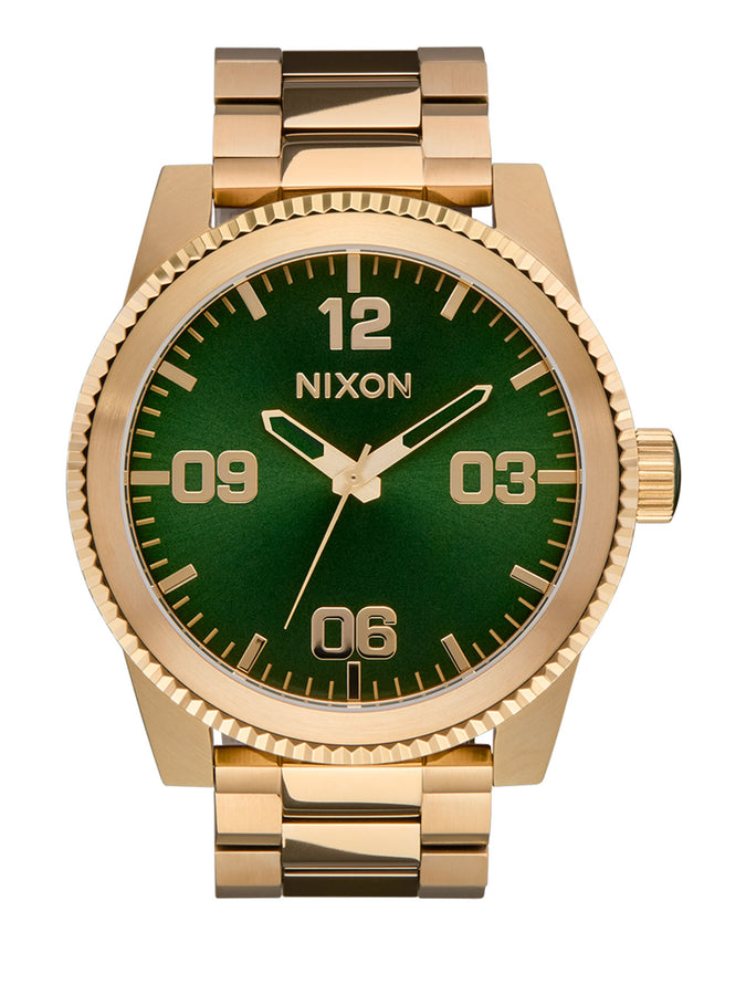 Nixon Corporal SS All Gold/Green Sunray Watch | ALL GOLD/GREEN SUNRAY (2691)