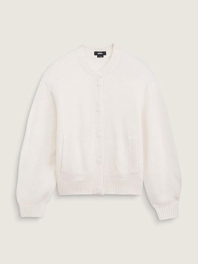 Vans Teddy Round Neck Cardigan Fall 2026 | EGRET (C9F)
