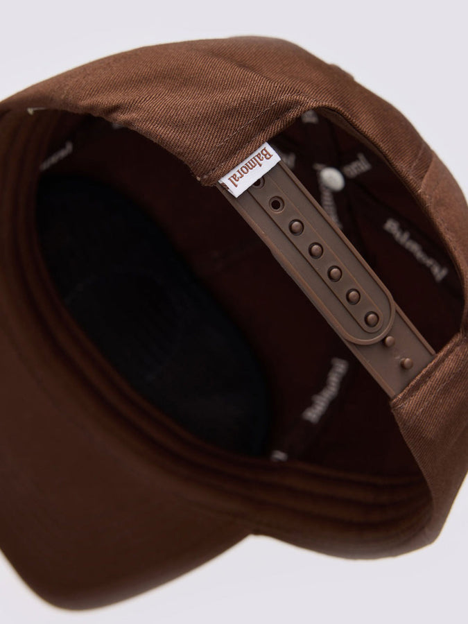 Balmoral Big-O Snapback Hat | CHOCOLATE