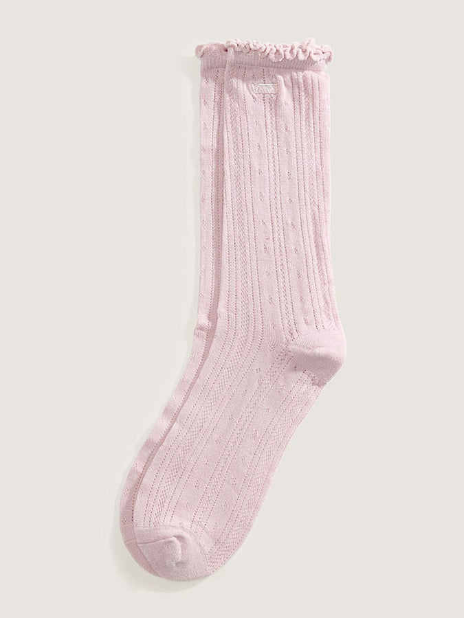 Vans Pointelle Crew Socks | PALE PETAL (H8H)