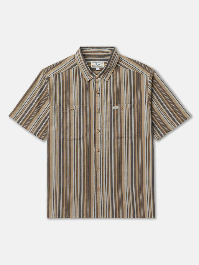 Rvca Talum Short Sleeve Buttondown Shirt Fall 2026 | BLUE (BLU)