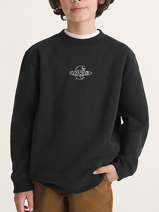 Vans Food Spot Crewneck Sweatshirt Fall 2026 | BLACK (BLK)