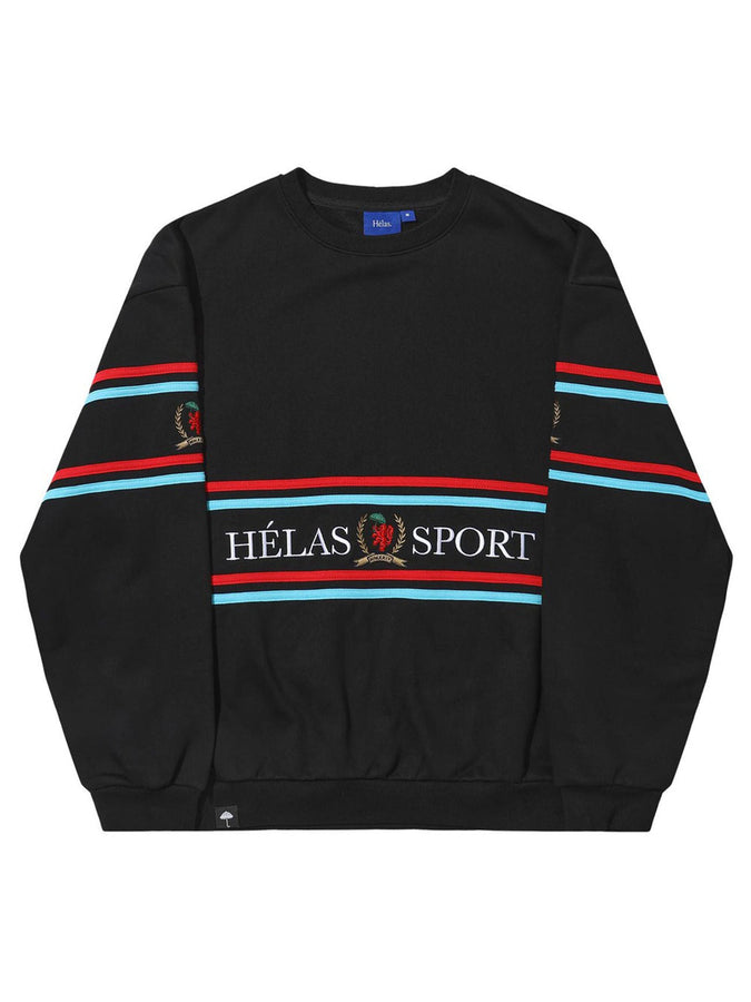 Hélas Sport Crewneck Sweatshirt Holiday 2025 | BLACK