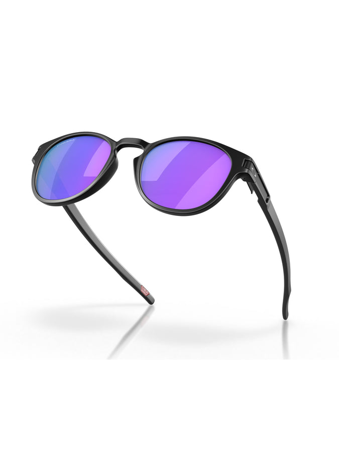Oakley Latch Matte Black/Prizm Violet Sunglasses | MATTE BLACK/PRIZM VIOLET