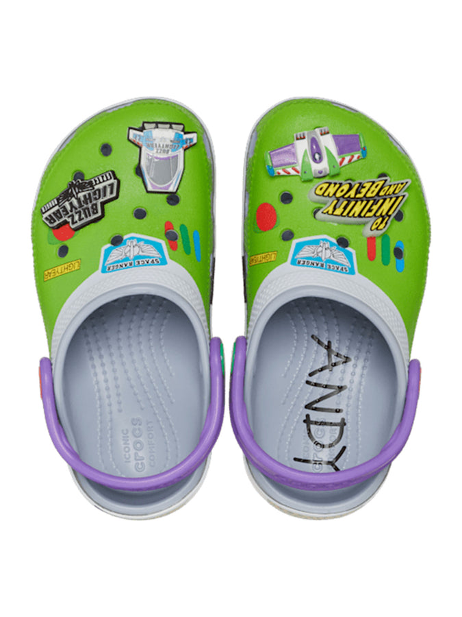 Crocs x Buzz Toy Story Grey Blue Classic Clog Shoes Summer 2026 | BLUE GREY (0ID)