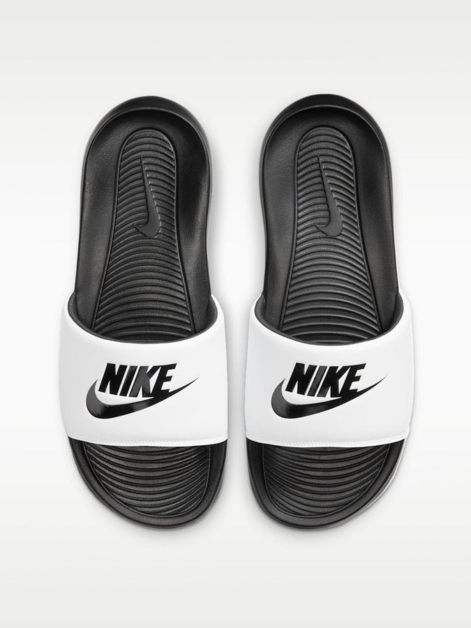 Nike Victori One Black/Black/White Sandals Fall 2026 | BLACK/BLACK/WHITE (005)