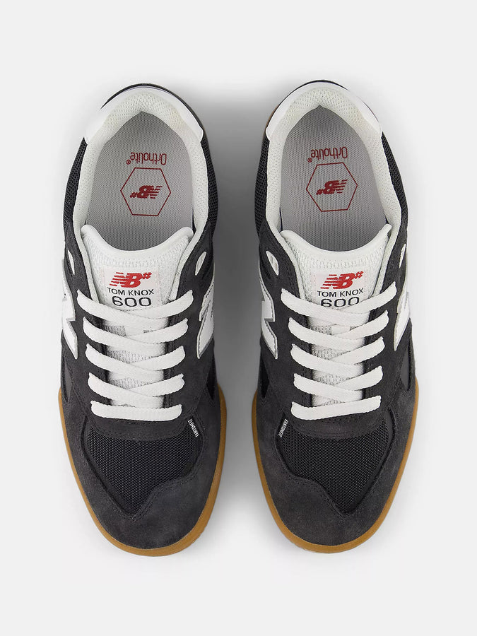 NB Numeric 600 Tom Knox Dark Grey/White Shoes Spring 2026 | DARK GREY/WHITE