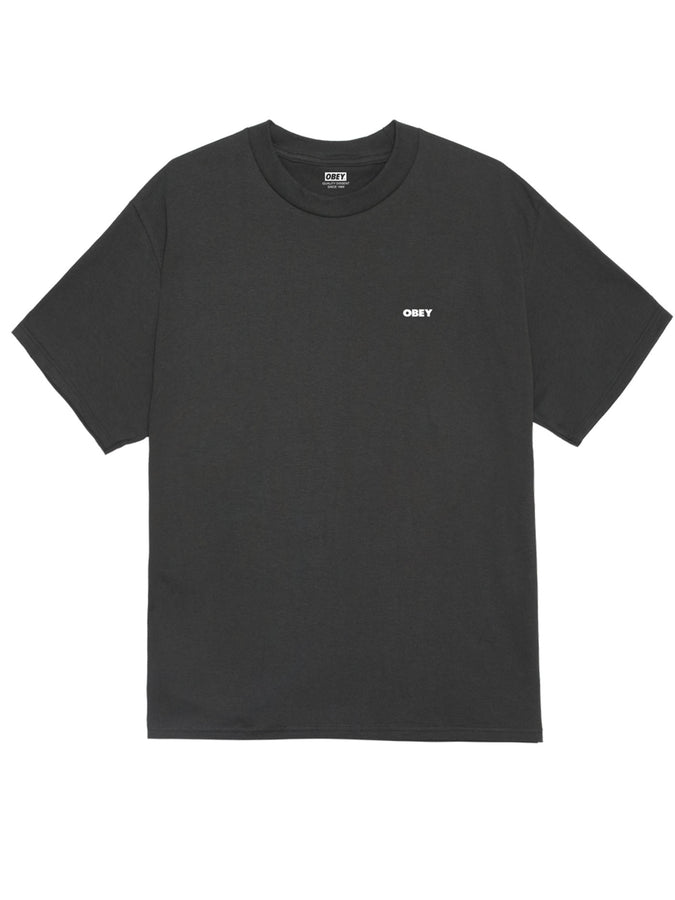 Obey In Bloom T-Shirt Spring 2026 | VINTAGE BLACK (VBL)