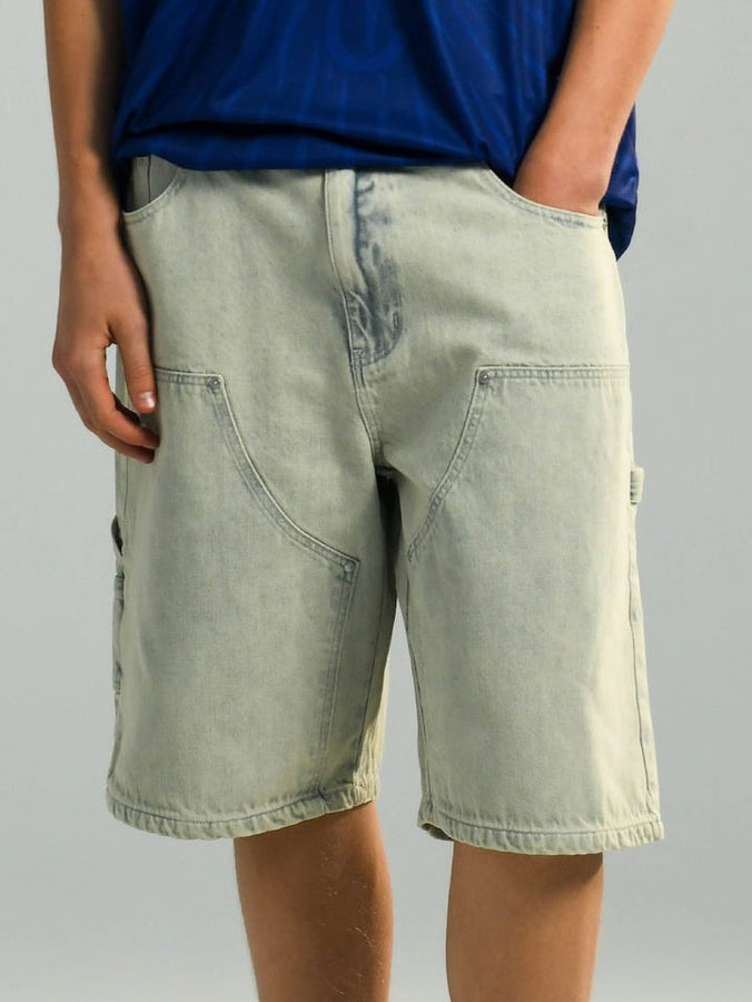 Hélas Double Knee Jeans Shorts Fall 2026 | LIGHT BLUE