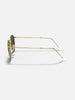 Ray Ban Round Metal Arista Gold/G-15 Green Sunglasses