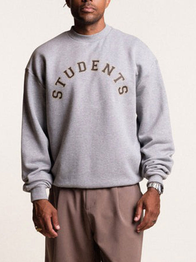 Students Academics Crewneck Sweatshirt Fall 2026 | ATHLETIC HEATHER