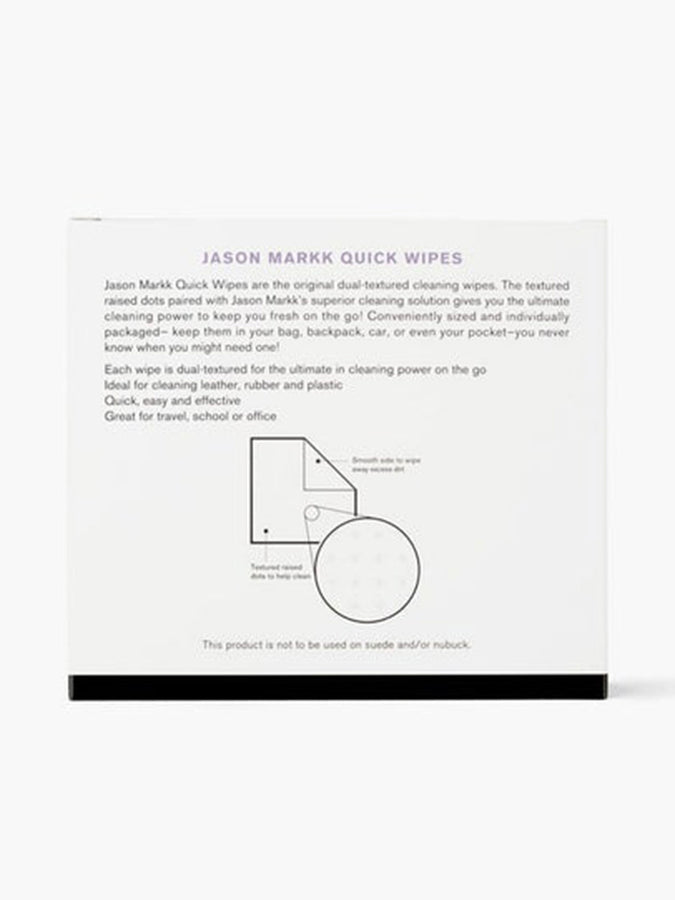 Jason Markk Quick Shoes Wipes 30 Pack | ASSORTED