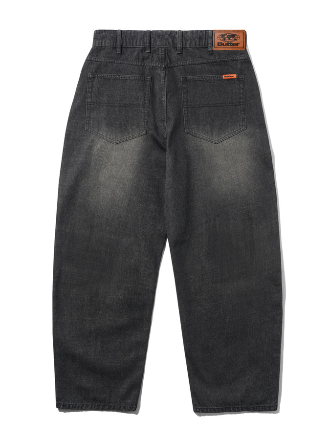 Butter Goods Baggy Jeans Fall 2026 | SLUB BLACK