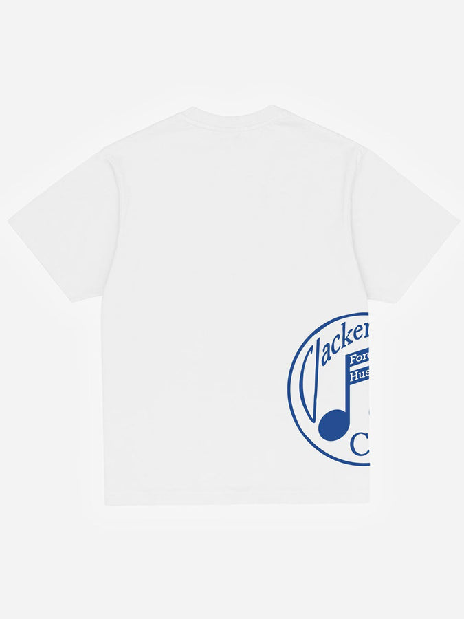 Jacker Records White T-Shirt Fall 2026 | WHITE